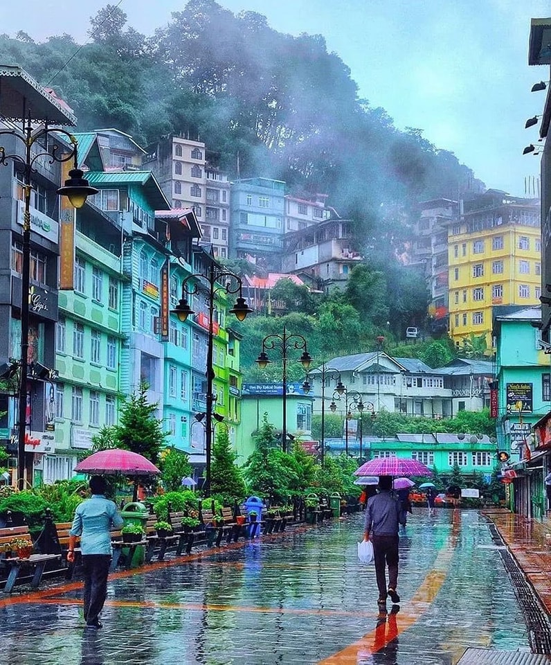 Gangtok is a popular tourist attraction